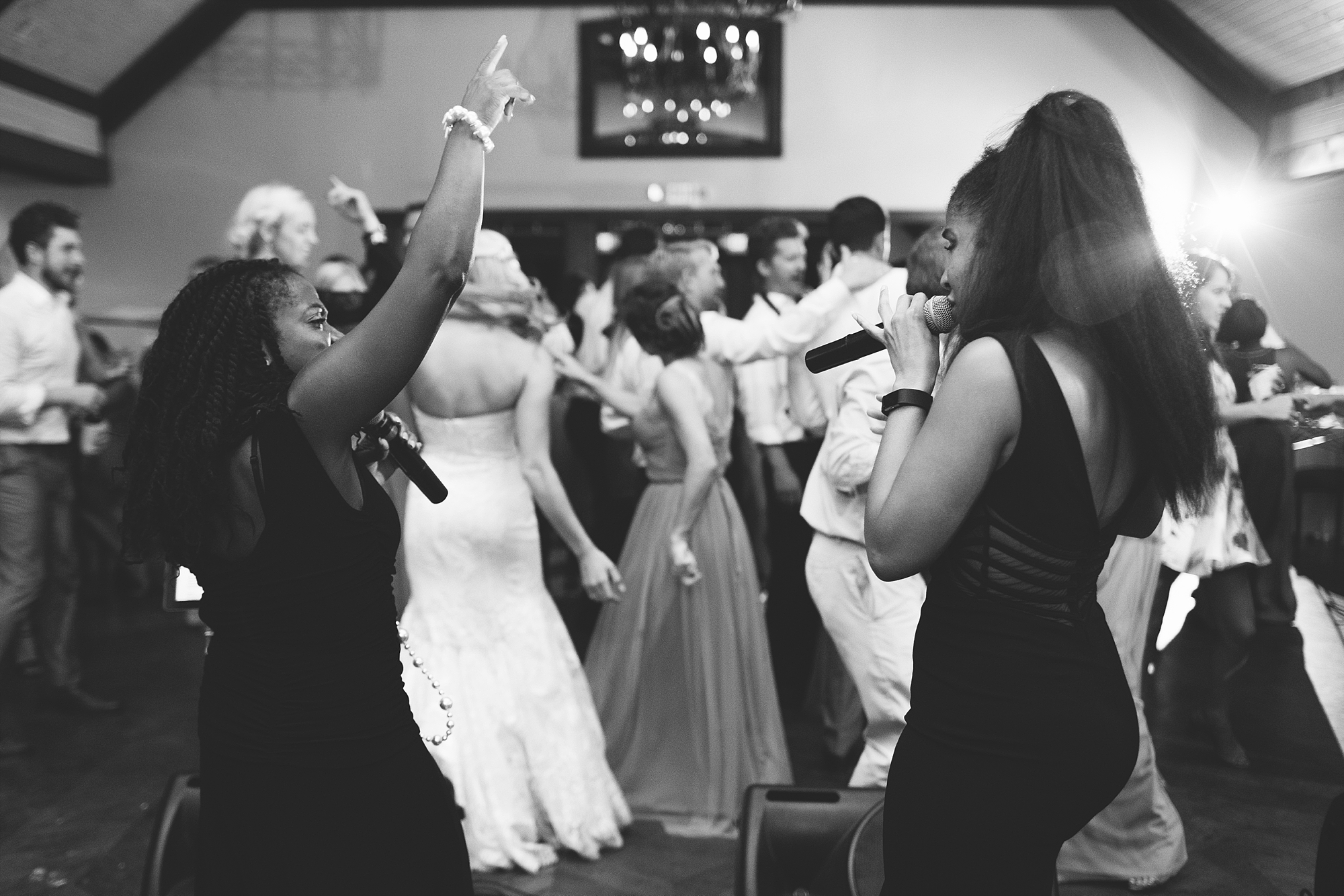 Sonic Groove Band bringing the party - Photo by Atlanta Wedding Photographers Leigh and Becca