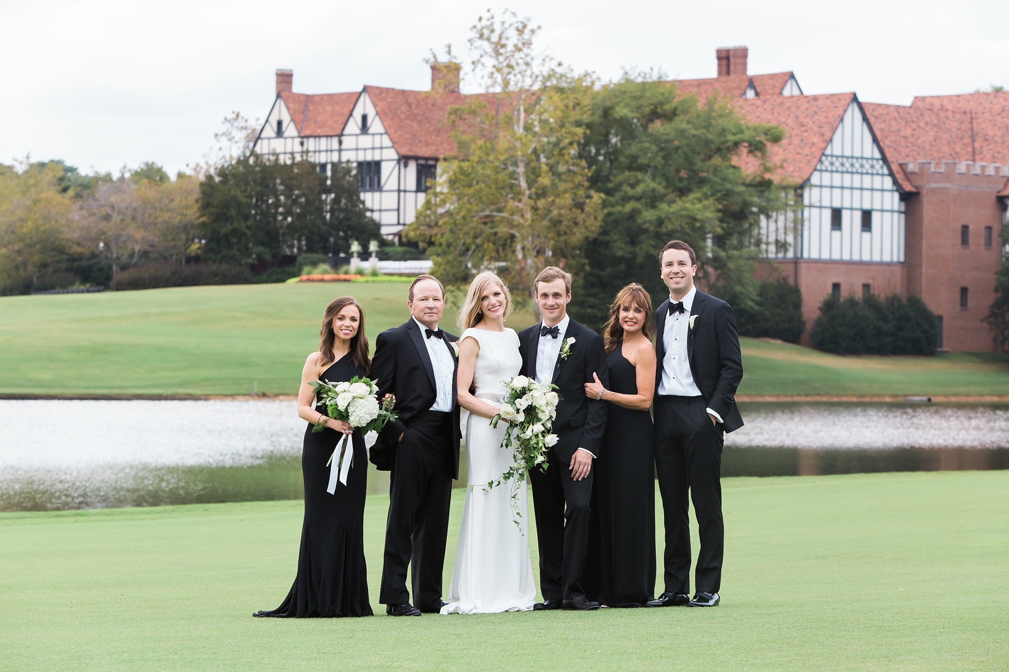 Black tie wedding at East Lake Golf Club Top Wedding Photographers Leigh and Becca