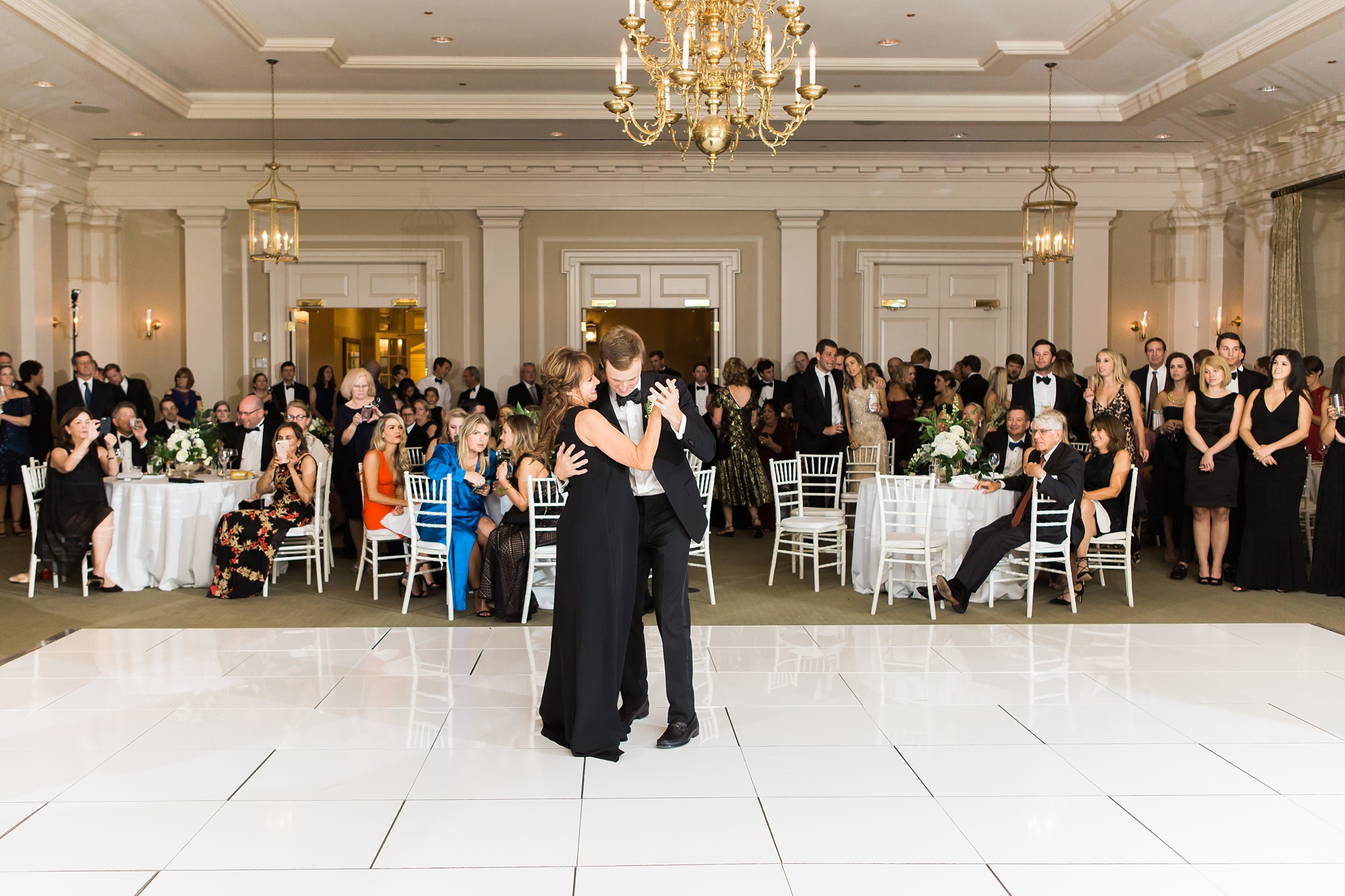 Mother son dance at prestigious East Lake Golf Club. All photos by Atlanta's Top Wedding Photographers Leigh and Becca.