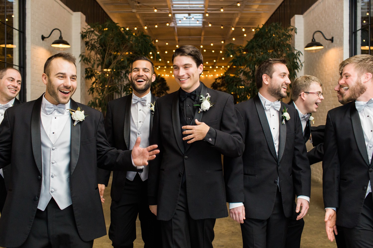 Stave Room Bridal Party Photos 