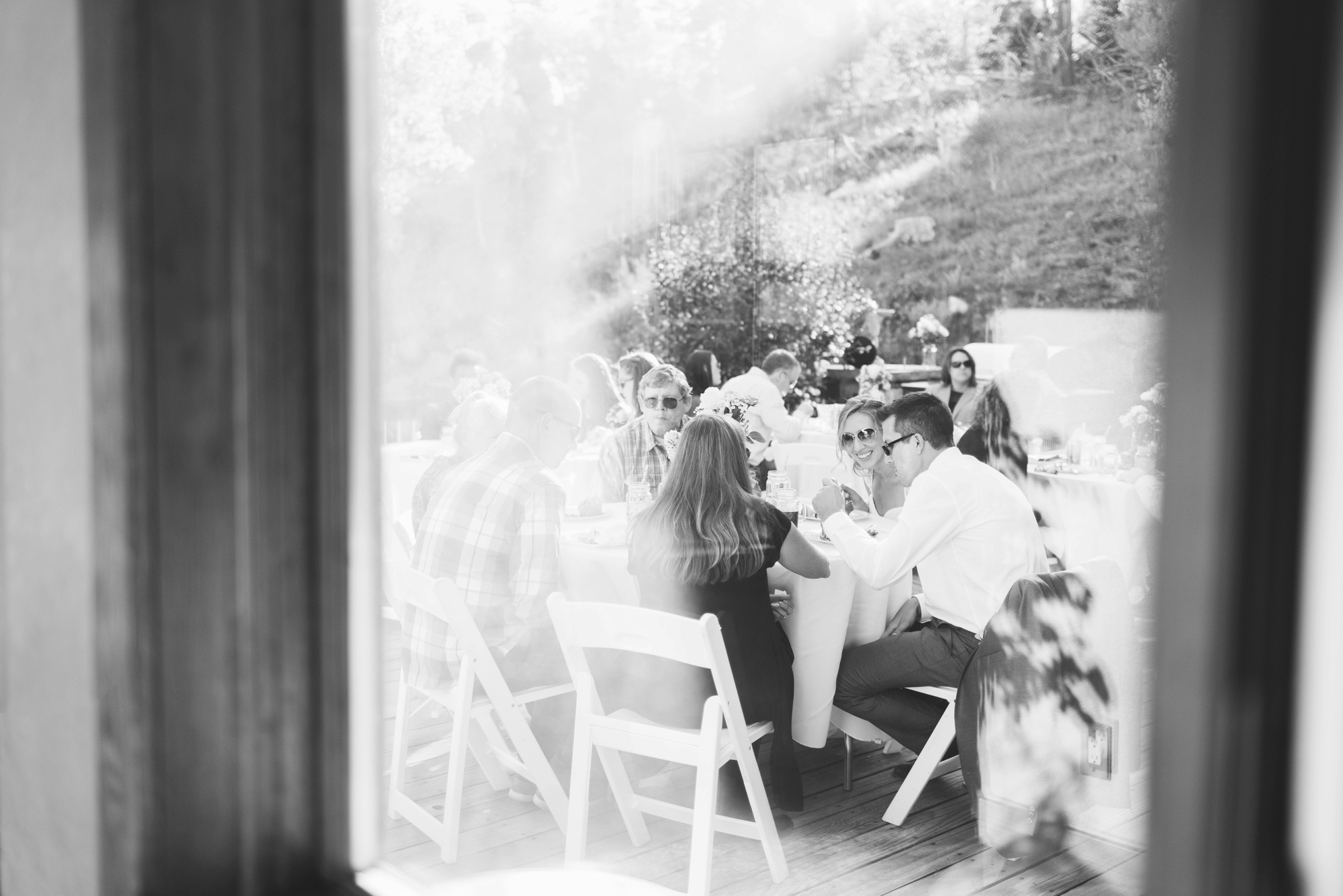 Outdoor reception ideas by destination wedding photographer Rebecca Cerasani.