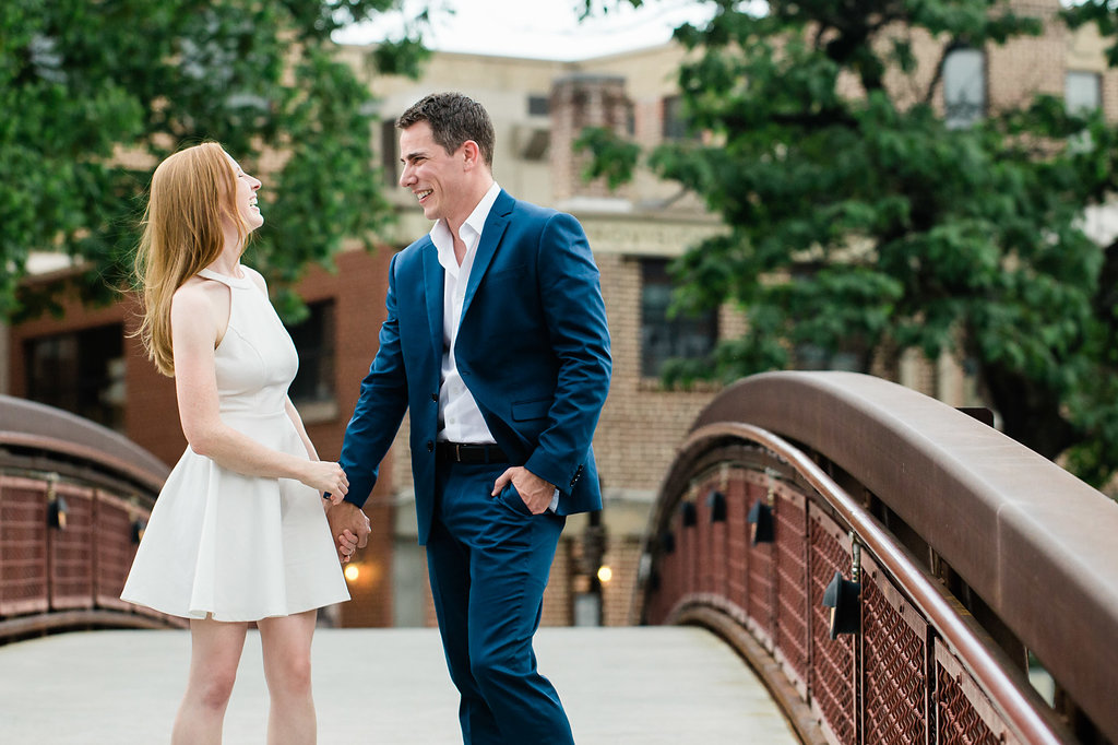Their love was an oasis in the city-Photos by Rebecca Cerasani, Atlanta's premier engagement photographer 