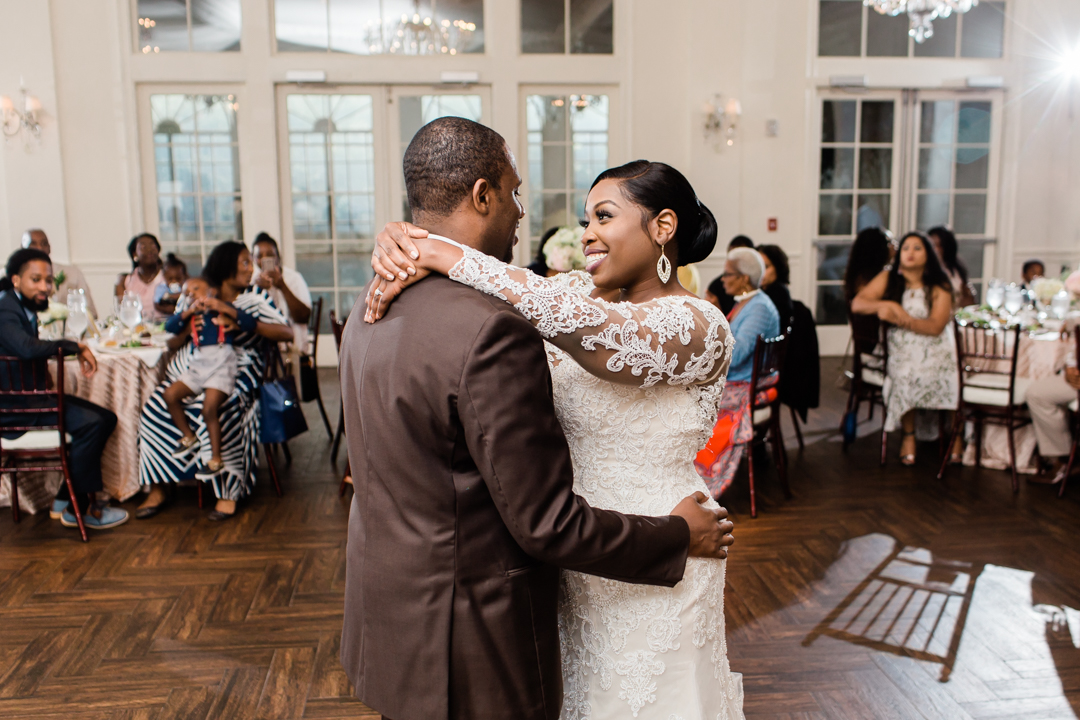 First dance as husband and wife at The Estate in Atlanta