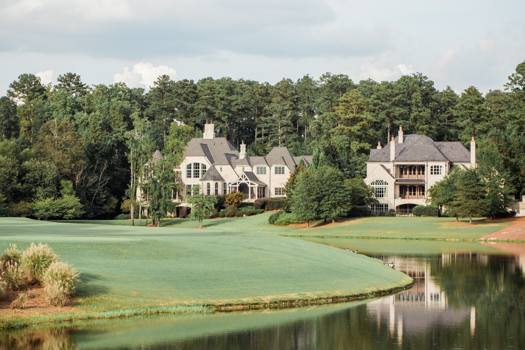 The homes at the River Club in Suwanee, Georgia are exquisite!
