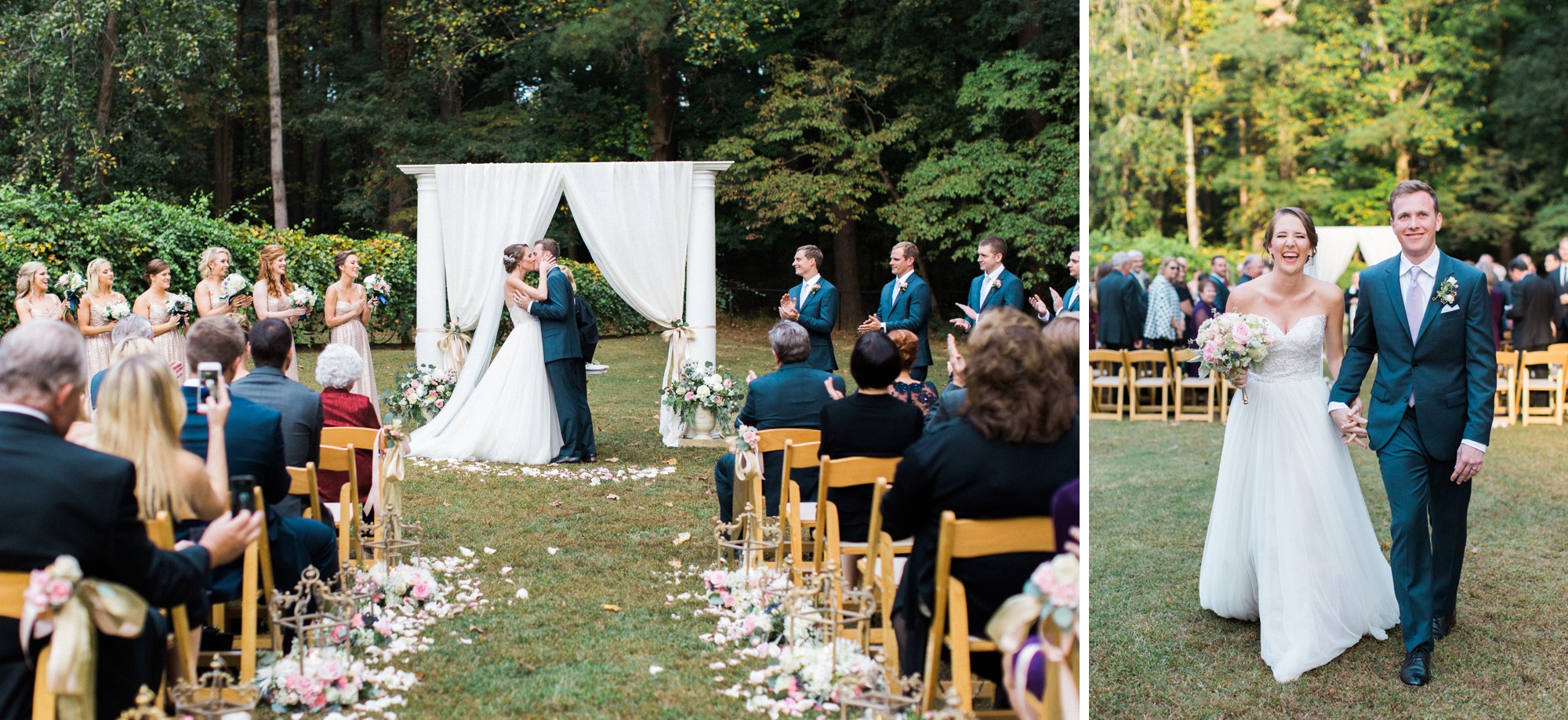 Little River Farms provides a beautiful backdrop for your outdoor wedding!