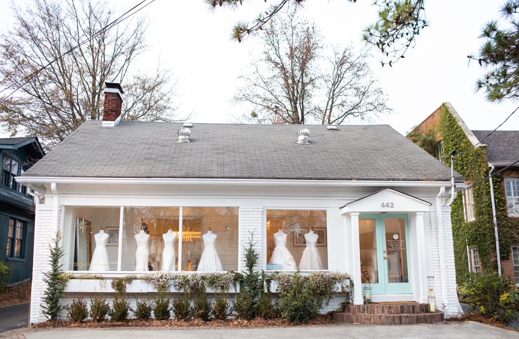 The White Magnolia bridal boutique in Atlanta Georgia